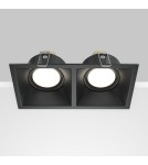 Maytoni Dot Podtynkowa 2xGU10 50W Black DL029-2-02B Maytoni Dot Podtynkowa 2xGU10 50W Black DL029-2-02B