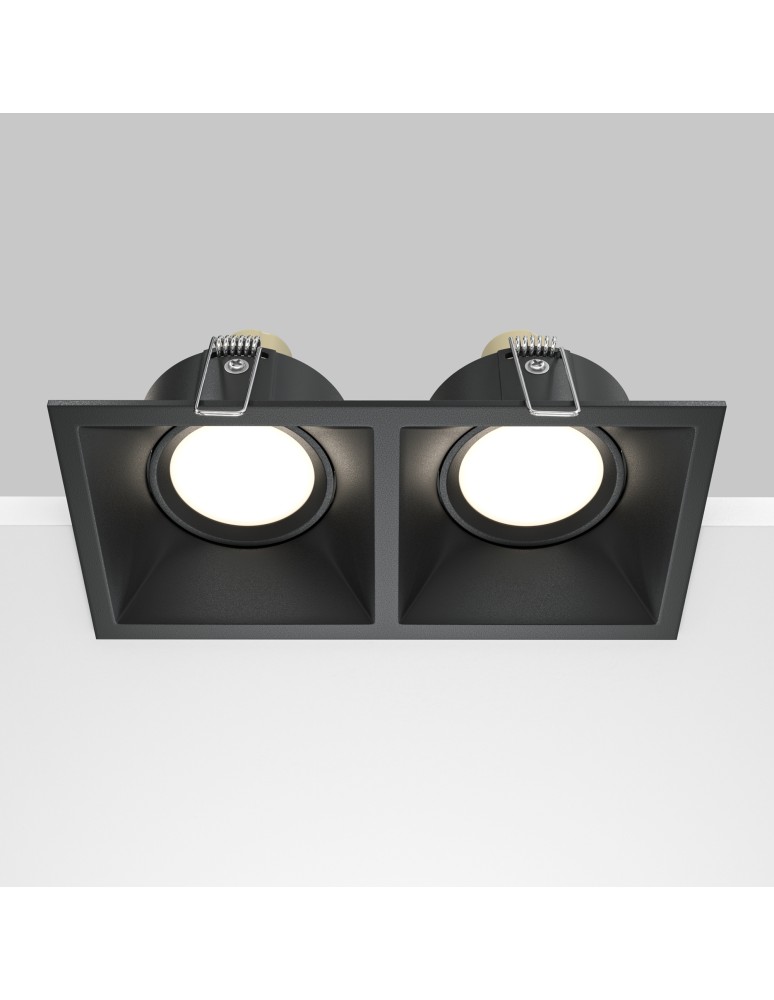 Maytoni Dot Podtynkowa 2xGU10 50W Black DL029-2-02B Maytoni Dot Podtynkowa 2xGU10 50W Black DL029-2-02B