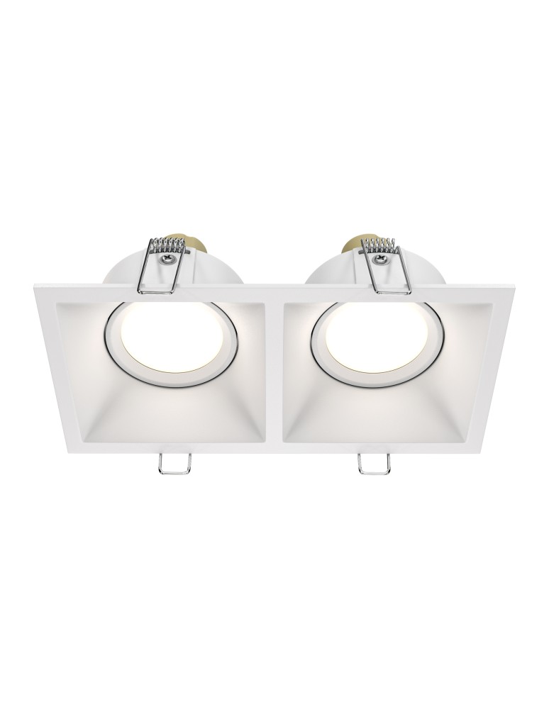 Maytoni Dot Podtynkowa 2xGU10 50W Biały DL029-2-02W Maytoni Dot Podtynkowa 2xGU10 50W Biały DL029-2-02W
