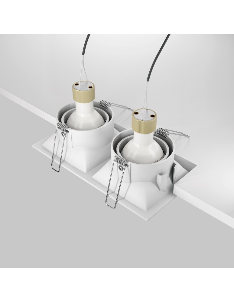 Maytoni Dot Podtynkowa 2xGU10 50W Biały DL029-2-02W Maytoni Dot Podtynkowa 2xGU10 50W Biały DL029-2-02W
