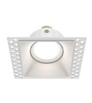 Lampy podtynkowe bezramkowe - trimless - Maytoni Dot Podtynkowa Bezramkowa do Szpachlowania 1xGU10 50W Biały DL042-01-SQ-W - product 1