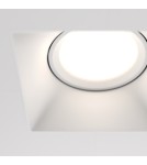 Lampy podtynkowe bezramkowe - trimless - Maytoni Dot Podtynkowa Bezramkowa do Szpachlowania 1xGU10 50W Biały DL042-01-SQ-W - product 2