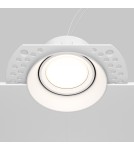 Maytoni Dot Podtynkowa Bezramkowa do Szpachlowania 1xGU10 50W Biały DL042-01-RD-W Maytoni Dot Podtynkowa Bezramkowa do Szpachlowania 1xGU10 50W Biały DL042-01-RD-W
