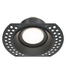Maytoni Dot Podtynkowa Bezramkowa do Szpachlowania 1xGU10 50W Black DL042-01-RD-B Maytoni Dot Podtynkowa Bezramkowa do Szpachlowania 1xGU10 50W Black DL042-01-RD-B