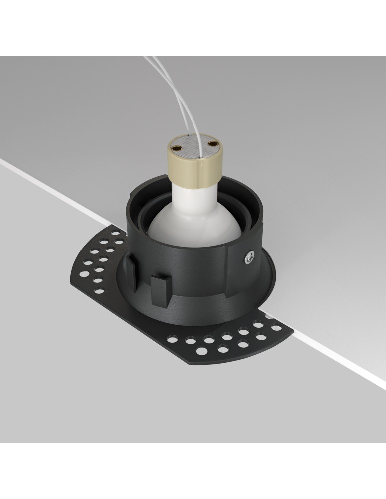 Maytoni Dot Podtynkowa Bezramkowa do Szpachlowania 1xGU10 50W Black DL042-01-RD-B Maytoni Dot Podtynkowa Bezramkowa do Szpachlowania 1xGU10 50W Black DL042-01-RD-B