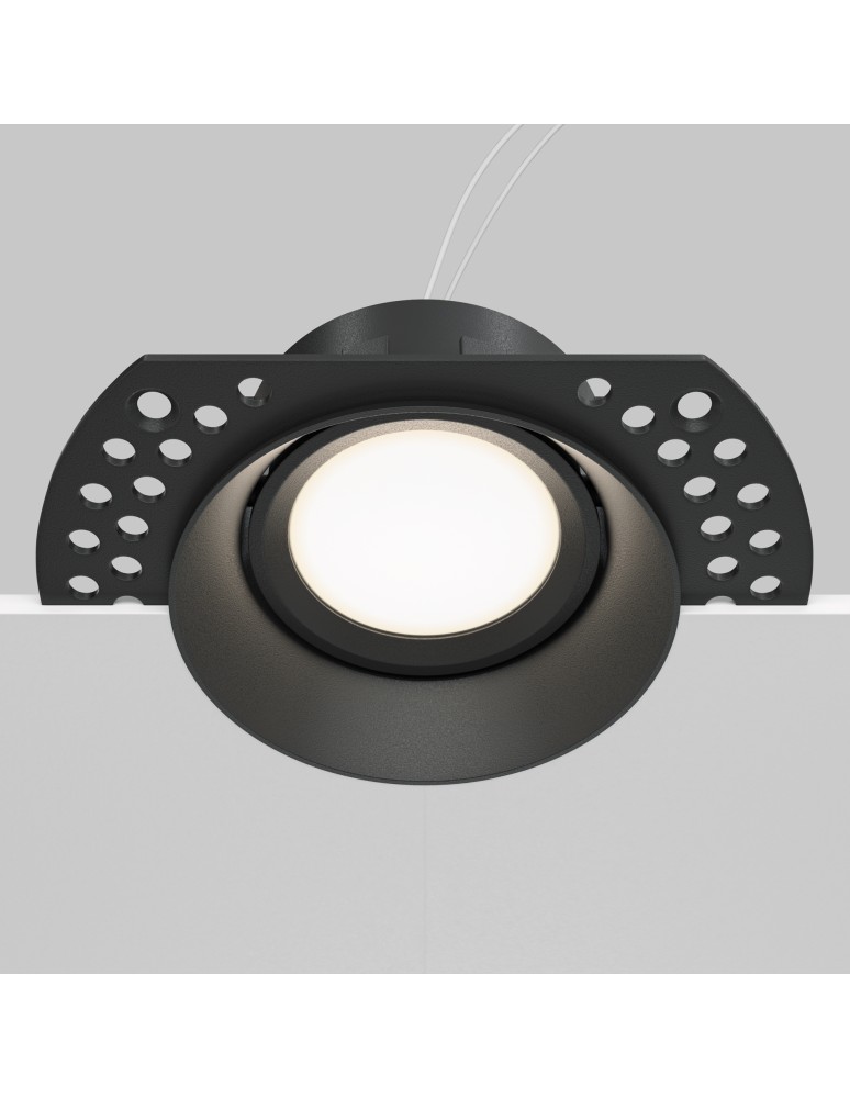 Maytoni Dot Podtynkowa Bezramkowa do Szpachlowania 1xGU10 50W Black DL042-01-RD-B Maytoni Dot Podtynkowa Bezramkowa do Szpachlowania 1xGU10 50W Black DL042-01-RD-B