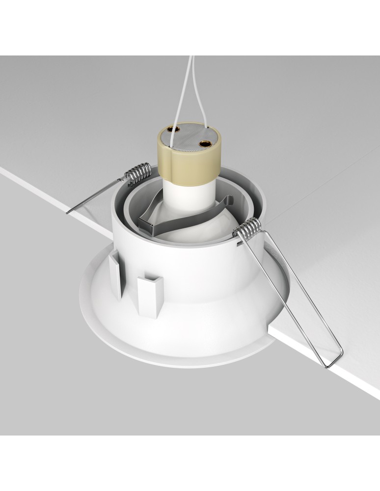 Maytoni Dot Podtynkowa 1xGU10 50W Biały DL028-2-01W Maytoni Dot Podtynkowa 1xGU10 50W Biały DL028-2-01W