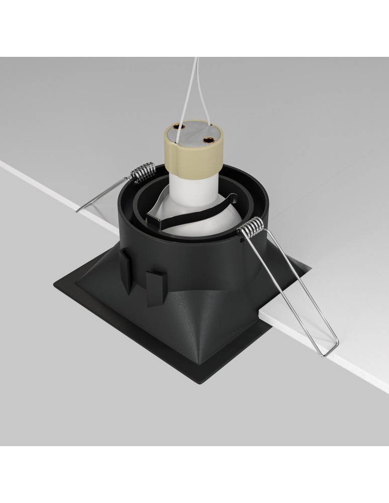 Maytoni Dot Podtynkowa 1xGU10 50W Black DL029-2-01B Maytoni Dot Podtynkowa 1xGU10 50W Black DL029-2-01B