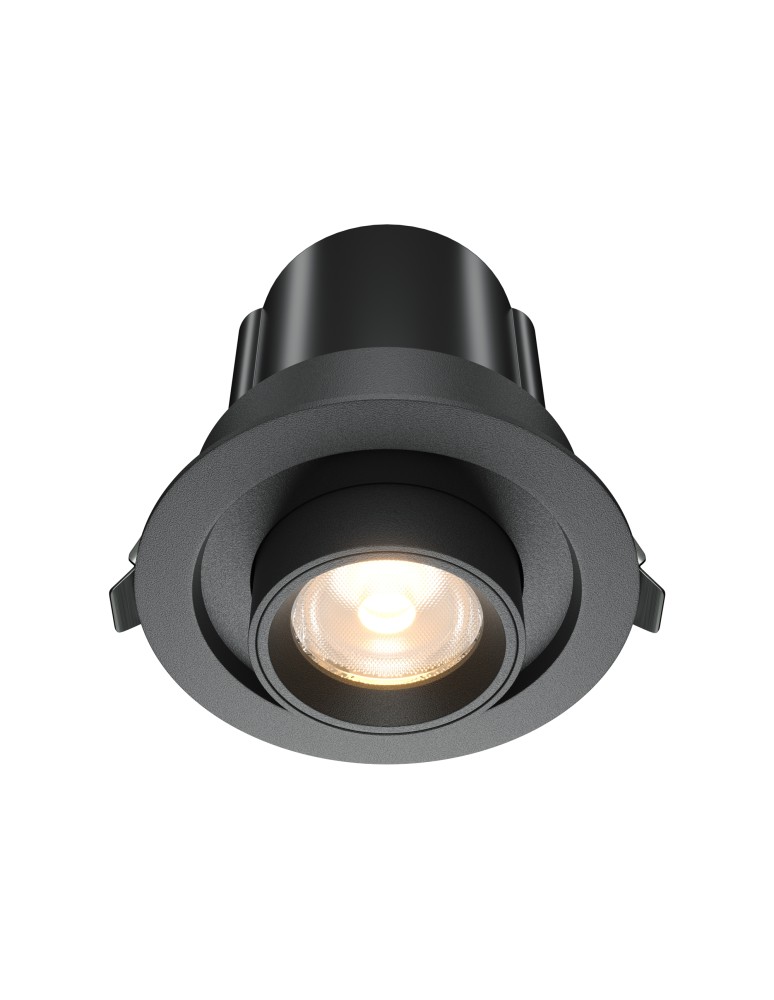 Maytoni Hidden Podtynkowa LED 10W 760lm 3000K Black DL095-01-10W3K-B Maytoni Hidden Podtynkowa LED 10W 760lm 3000K Black DL095-01-10W3K-B