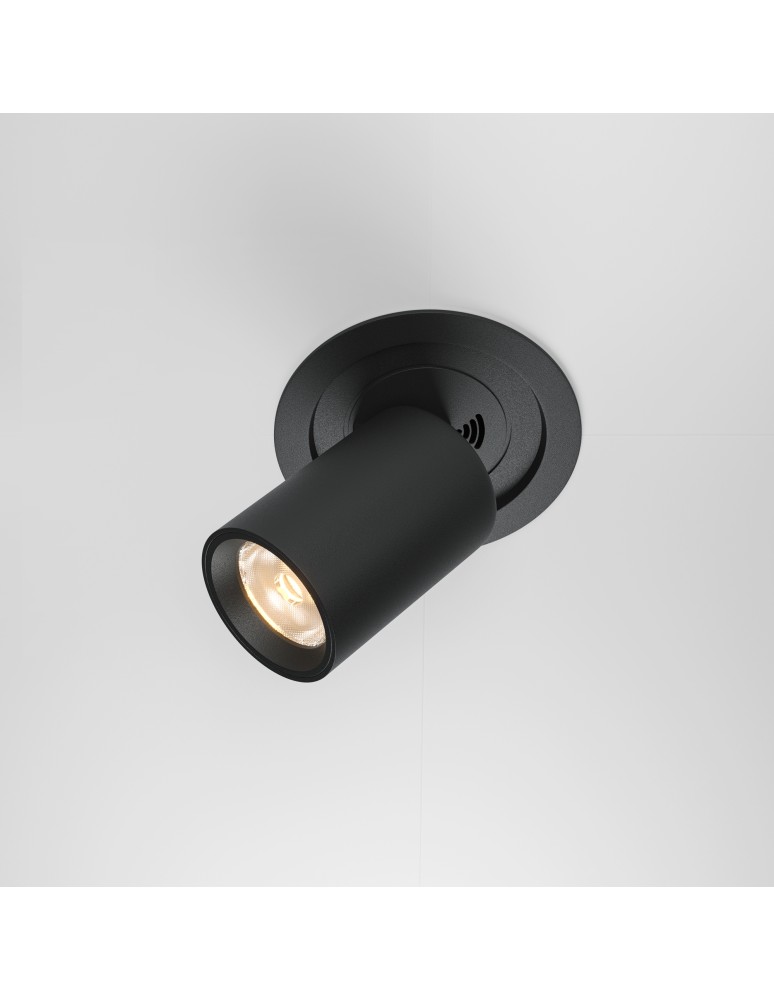 Maytoni Hidden Podtynkowa LED 10W 760lm 3000K Black DL095-01-10W3K-B Maytoni Hidden Podtynkowa LED 10W 760lm 3000K Black DL095-01-10W3K-B