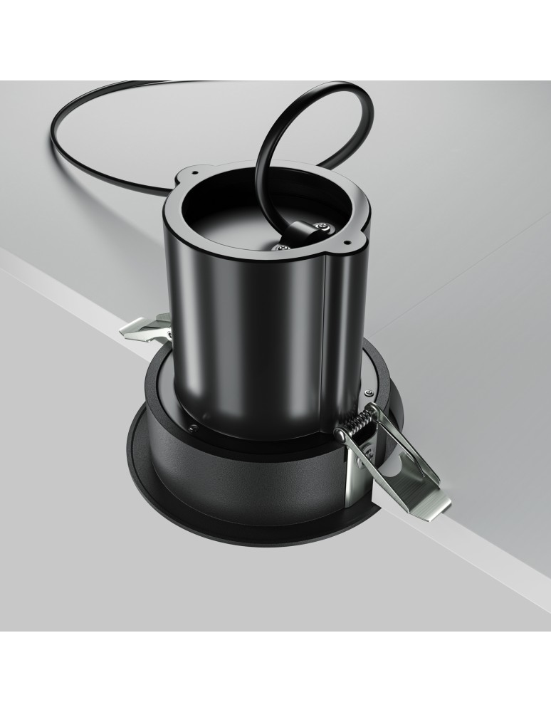 Maytoni Hidden Podtynkowa LED 10W 760lm 3000K Black DL095-01-10W3K-B Maytoni Hidden Podtynkowa LED 10W 760lm 3000K Black DL095-01-10W3K-B