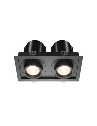 Maytoni Hidden Podtynkowa LED 20W 1400lm 3000K Black DL095-02-10W3K-B