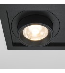Lampy podtynkowe LED - Maytoni Hidden Podtynkowa LED 20W 1400lm 3000K Black DL095-02-10W3K-B - product 2