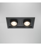 Lampy podtynkowe LED - Maytoni Hidden Podtynkowa LED 20W 1400lm 3000K Black DL095-02-10W3K-B - product 3