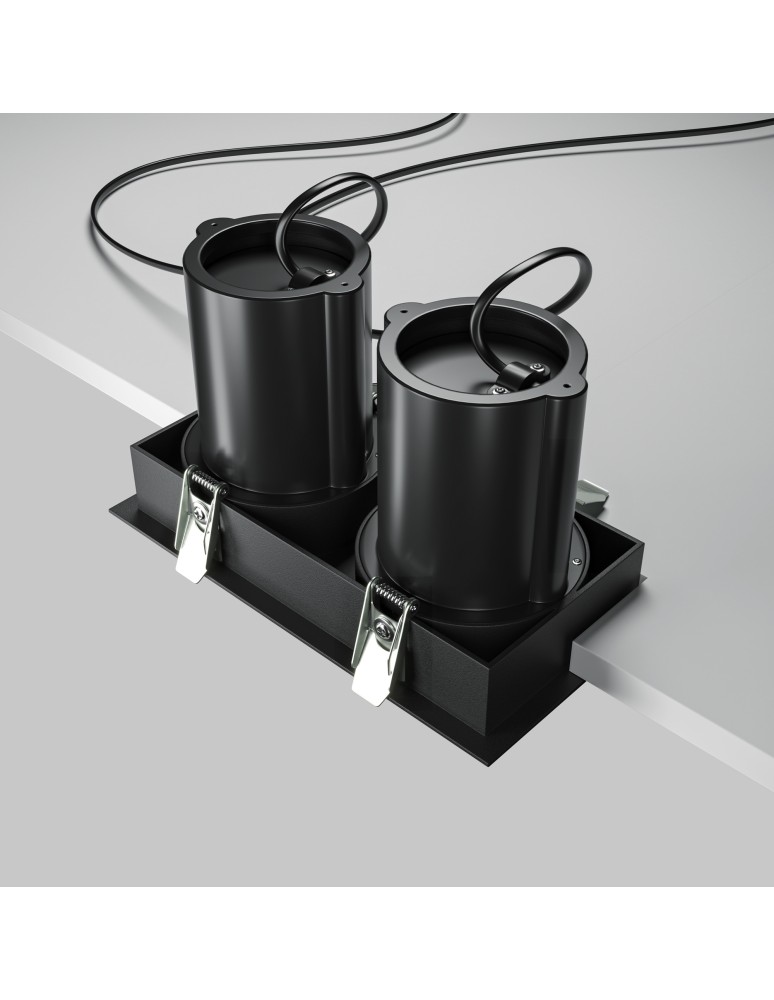 Maytoni Hidden Podtynkowa LED 20W 1400lm 3000K Black DL095-02-10W3K-B