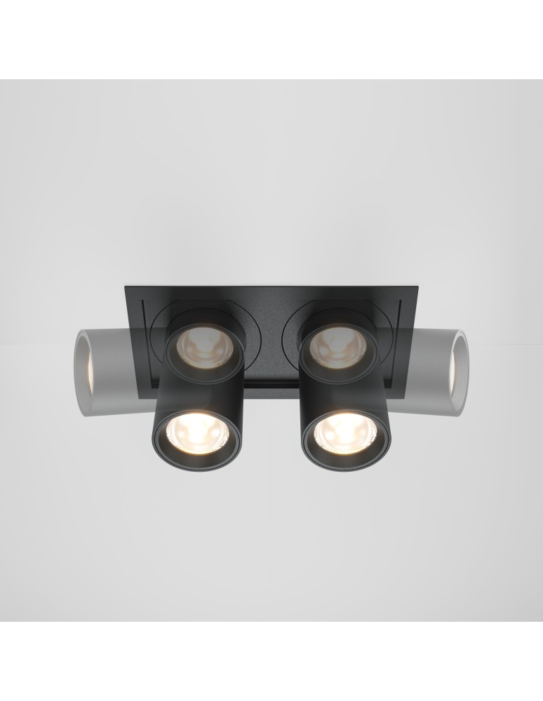 Maytoni Hidden Podtynkowa LED 20W 1400lm 3000K Black DL095-02-10W3K-B