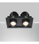 Lampy podtynkowe LED - Maytoni Hidden Podtynkowa LED 20W 1400lm 3000K Black DL095-02-10W3K-B - product 7