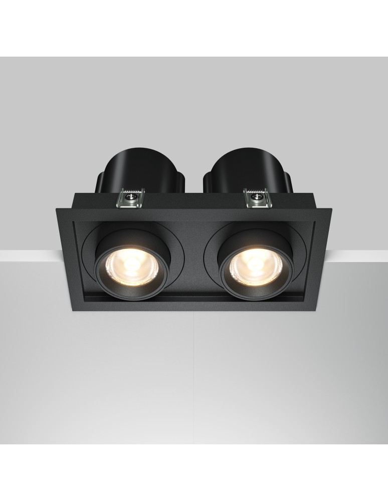 Maytoni Hidden Podtynkowa LED 20W 1400lm 3000K Black DL095-02-10W3K-B