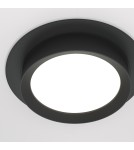 Maytoni Hoop Podtynkowa 1xGX53 15W Black DL086-GX53-RD-B Maytoni Hoop Podtynkowa 1xGX53 15W Black DL086-GX53-RD-B