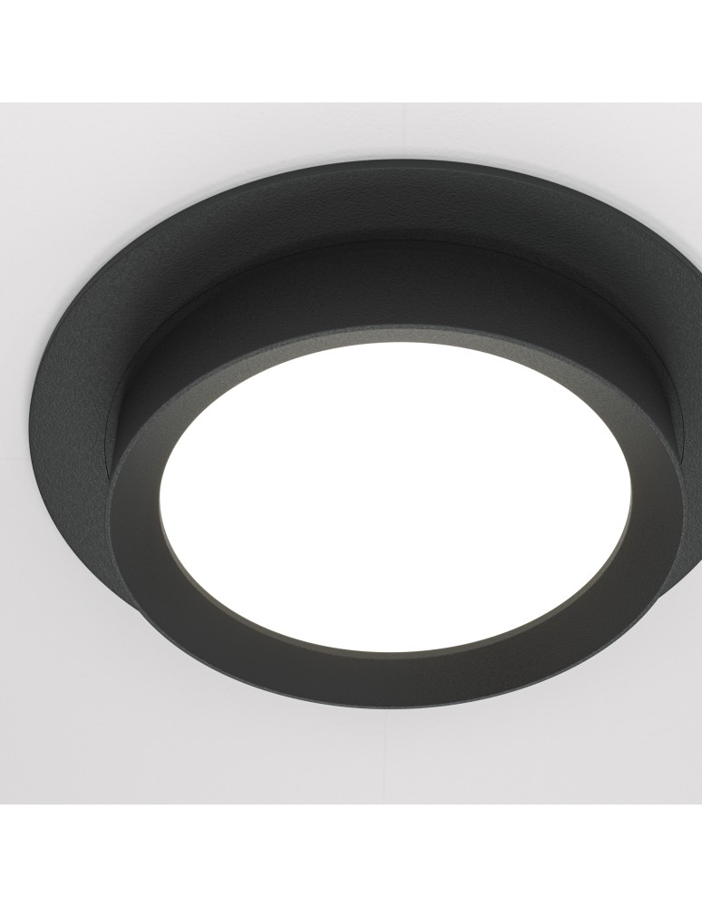Maytoni Hoop Podtynkowa 1xGX53 15W Black DL086-GX53-RD-B Maytoni Hoop Podtynkowa 1xGX53 15W Black DL086-GX53-RD-B