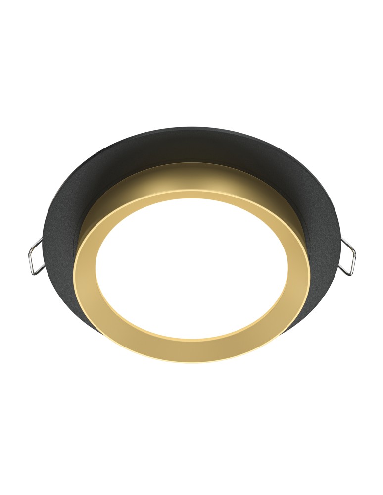 Maytoni Hoop Podtynkowa 1xGX53 15W Czarny, Złoty DL086-GX53-RD-BG