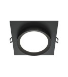 Maytoni Hoop Podtynkowa 1xGX53 15W Black DL086-GX53-SQ-B Maytoni Hoop Podtynkowa 1xGX53 15W Black DL086-GX53-SQ-B