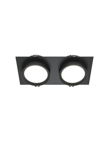 Maytoni Hoop Podtynkowa 2xGX53 15W Black DL086-02-GX53-SQ-B