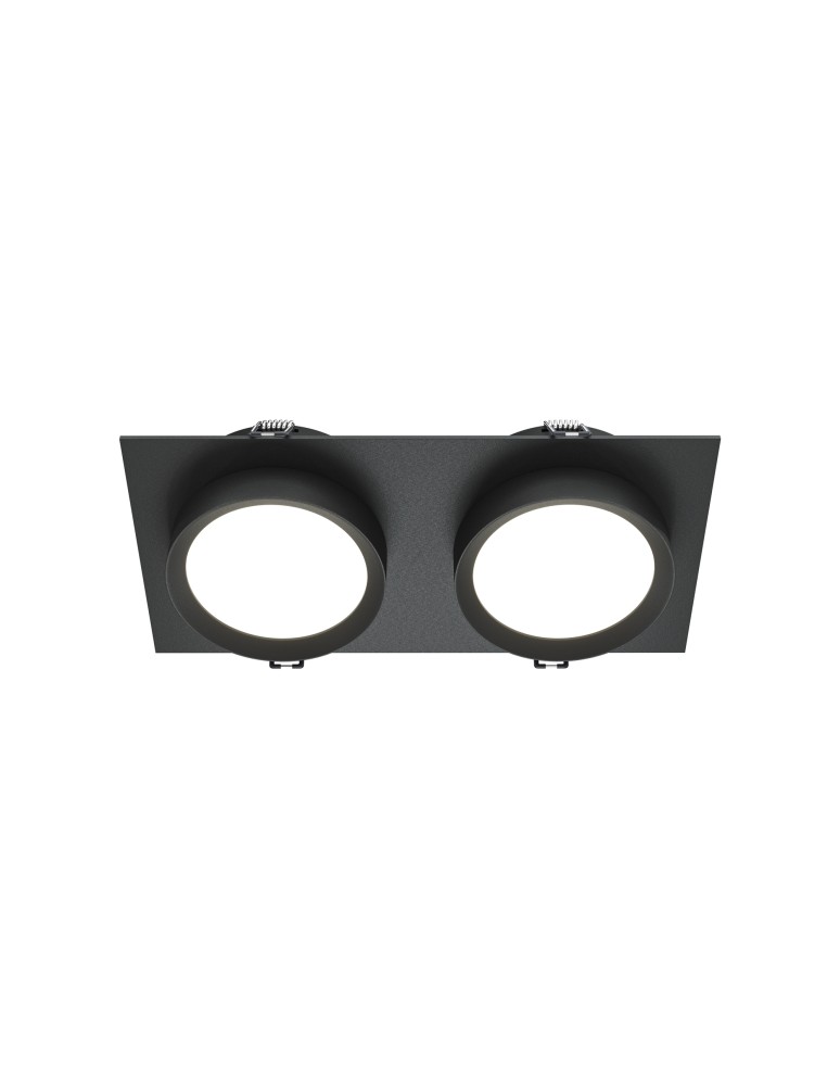 Maytoni Hoop Podtynkowa 2xGX53 15W Black DL086-02-GX53-SQ-B