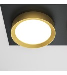 Lampy podtynkowe kwadratowe - Maytoni Hoop Podtynkowa 2xGX53 15W Czarny, Złoty DL086-02-GX53-SQ-BG - product 2