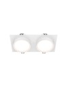 Maytoni Hoop Podtynkowa 2xGX53 15W Biały DL086-02-GX53-SQ-W