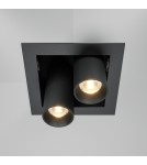 Lampy podtynkowe LED - Maytoni Magnum Podtynkowa LED 14W 1000lm 3000K Black DL094-02-7W3K-B - product 3
