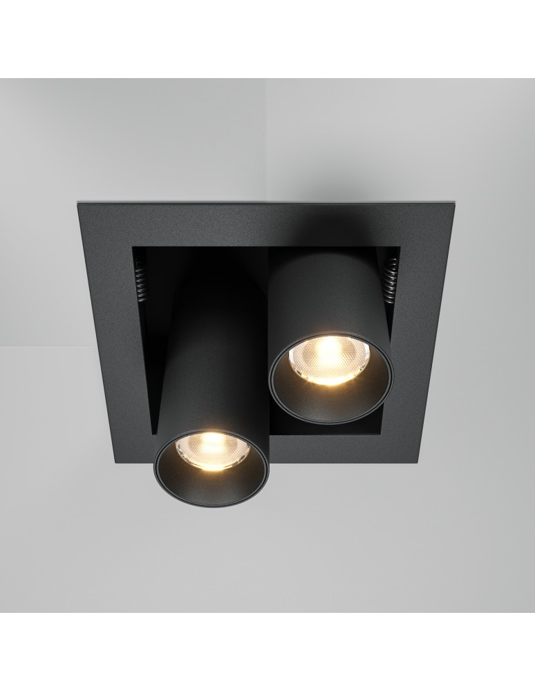 Maytoni Magnum Podtynkowa LED 14W 1000lm 3000K Black DL094-02-7W3K-B
