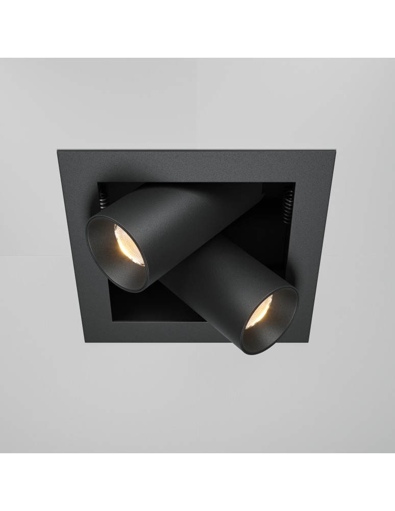 Maytoni Magnum Podtynkowa LED 14W 1000lm 3000K Black DL094-02-7W3K-B
