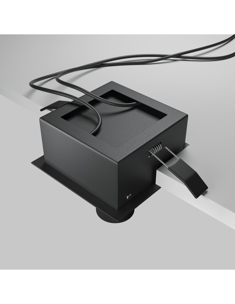 Maytoni Magnum Podtynkowa LED 14W 1000lm 3000K Black DL094-02-7W3K-B
