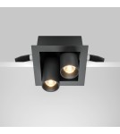 Lampy podtynkowe LED - Maytoni Magnum Podtynkowa LED 14W 1000lm 3000K Black DL094-02-7W3K-B - product 5