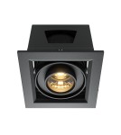 Lampy podtynkowe LED - Maytoni Metal Modern Podtynkowa LED 10W 650lm 3000K Black DL093-01-10W3K-B - product 1