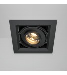 Lampy podtynkowe LED - Maytoni Metal Modern Podtynkowa LED 10W 650lm 3000K Black DL093-01-10W3K-B - product 4
