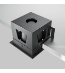 Lampy podtynkowe LED - Maytoni Metal Modern Podtynkowa LED 10W 650lm 3000K Black DL093-01-10W3K-B - product 5