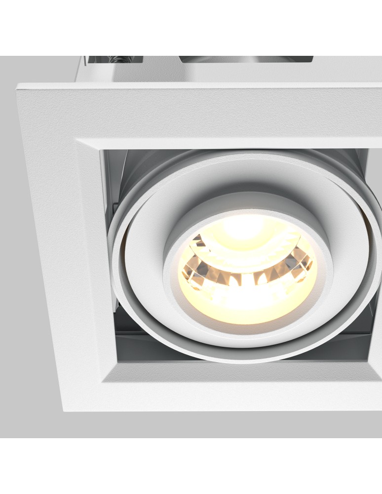 Maytoni Metal Modern Podtynkowa LED 10W 750lm 3000K Biały DL093-01-10W3K-W Maytoni Metal Modern Podtynkowa LED 10W 750lm 3000K Biały DL093-01-10W3K-W