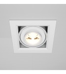 Maytoni Metal Modern Podtynkowa LED 10W 750lm 3000K Biały DL093-01-10W3K-W Maytoni Metal Modern Podtynkowa LED 10W 750lm 3000K Biały DL093-01-10W3K-W