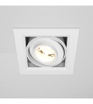 Maytoni Metal Modern Podtynkowa LED 10W 750lm 3000K Biały DL093-01-10W3K-W Maytoni Metal Modern Podtynkowa LED 10W 750lm 3000K Biały DL093-01-10W3K-W