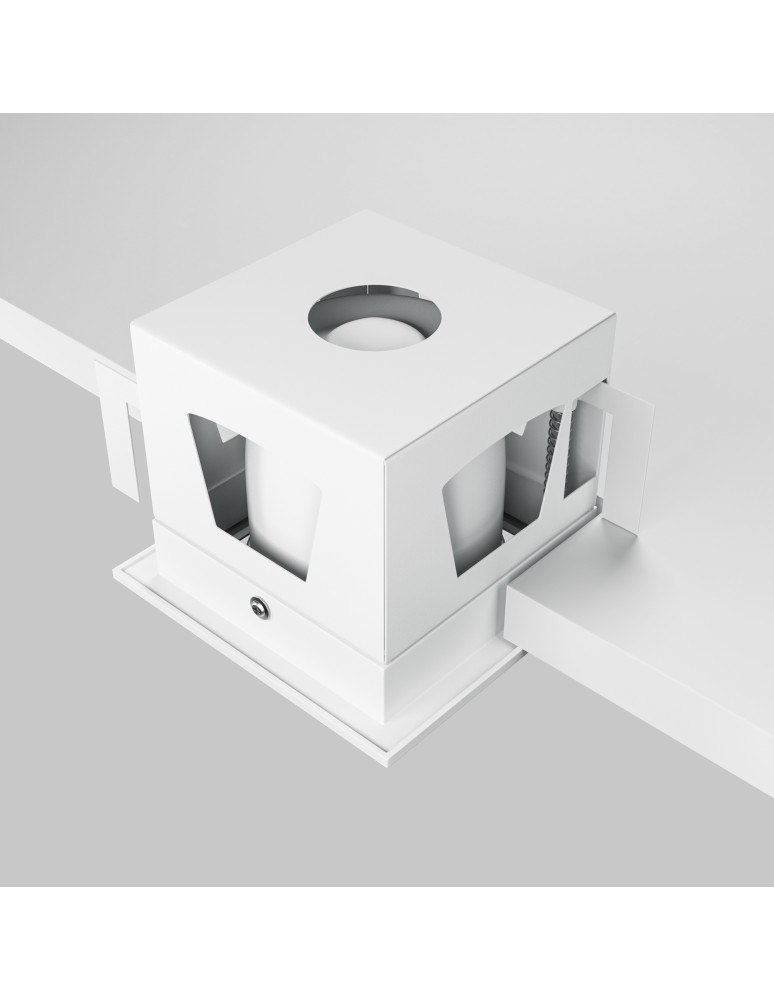Maytoni Metal Modern Podtynkowa LED 10W 750lm 3000K Biały DL093-01-10W3K-W Maytoni Metal Modern Podtynkowa LED 10W 750lm 3000K Biały DL093-01-10W3K-W