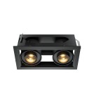 Maytoni Metal Modern Podtynkowa LED 20W 1300lm 3000K Black DL093-02-10W3K-B Maytoni Metal Modern Podtynkowa LED 20W 1300lm 3000K Black DL093-02-10W3K-B
