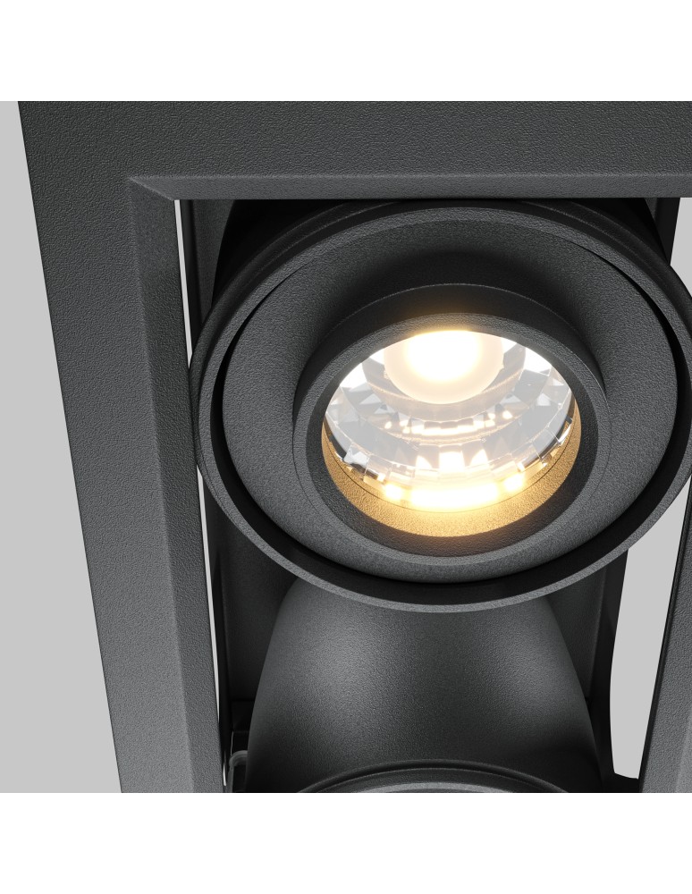 Maytoni Metal Modern Podtynkowa LED 20W 1300lm 3000K Black DL093-02-10W3K-B Maytoni Metal Modern Podtynkowa LED 20W 1300lm 3000K Black DL093-02-10W3K-B