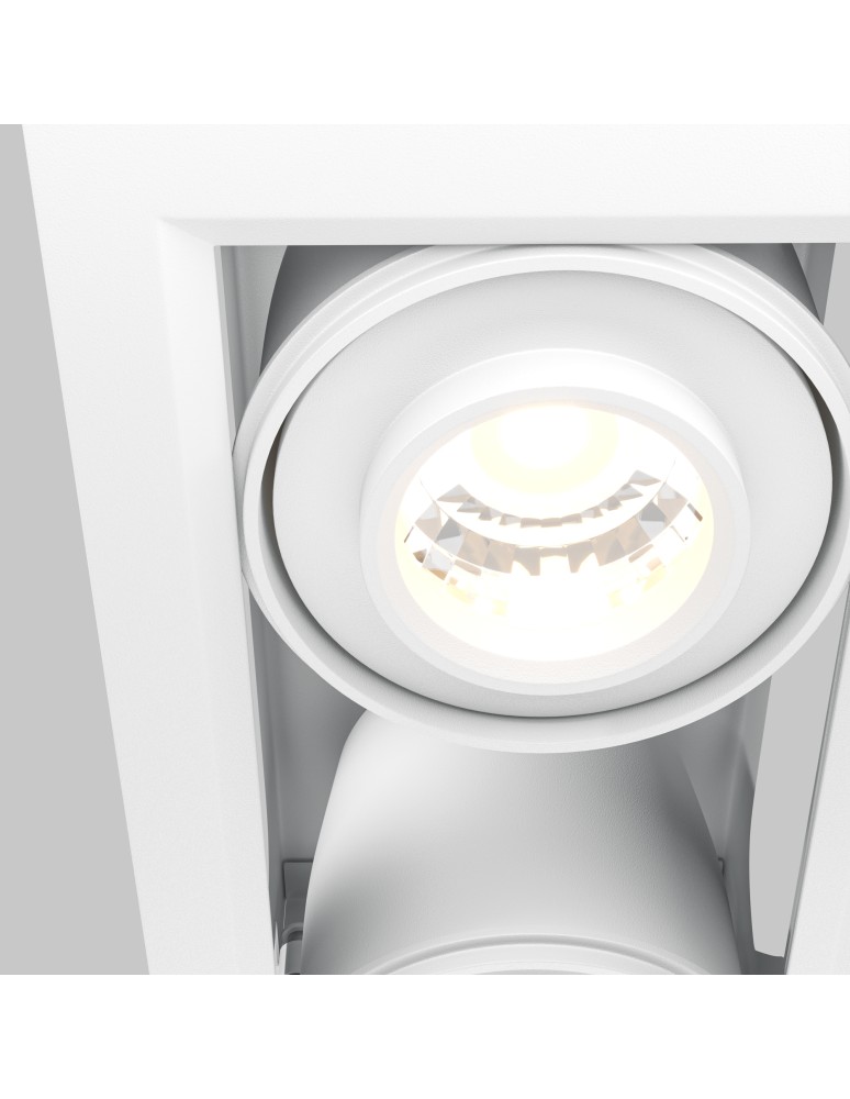 Maytoni Metal Modern Podtynkowa LED 20W 1450lm 3000K Biały DL093-02-10W3K-W
