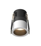 Lampy podtynkowe LED - Maytoni Minor Podtynkowa LED 5W 230lm 3000K Czarny, Biały DL089-5W3K-BW - product 1