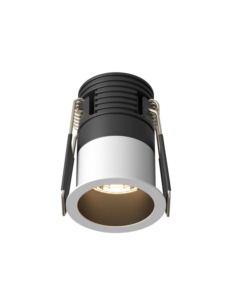 Maytoni Minor Podtynkowa LED 5W 230lm 3000K Czarny, Biały DL089-5W3K-BW