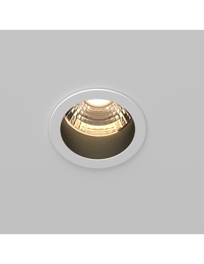 Maytoni Minor Podtynkowa LED 5W 230lm 3000K Czarny, Biały DL089-5W3K-BW
