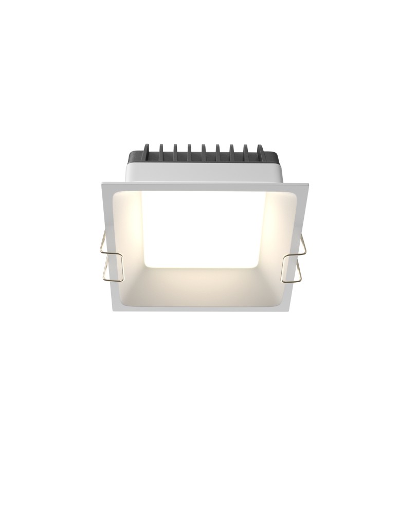 Maytoni Okno Podtynkowa LED 12W 820lm IP44 Biały DL056-12W3-4-6K-W