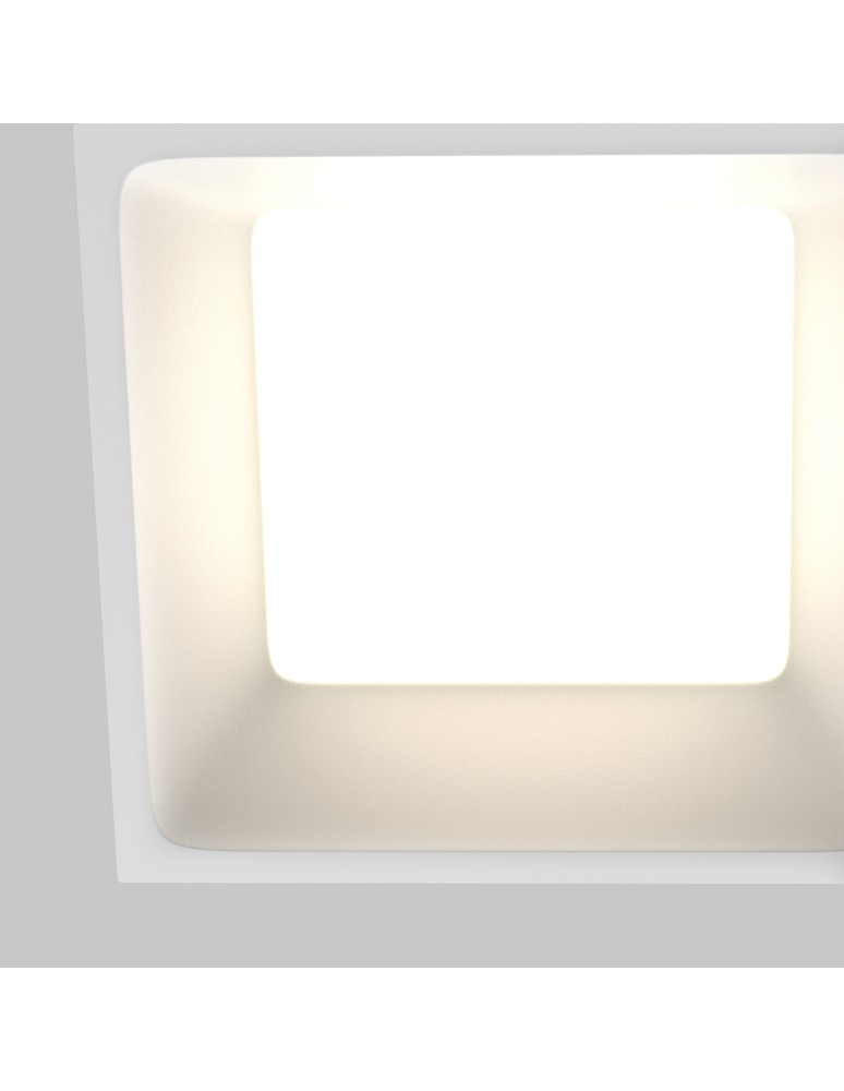 Maytoni Okno Podtynkowa LED 12W 820lm IP44 Biały DL056-12W3-4-6K-W